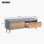 Banc de rangement en lin Devhan-187989174