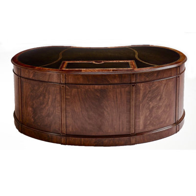 AntiquePurveyor Leather Computer Desk