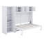 Lit escamotable mural avec armoires Murphy-544792953