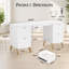 Bureau de bureau élégant, bureau d'ordinateur en bois, bureau de direction pratique