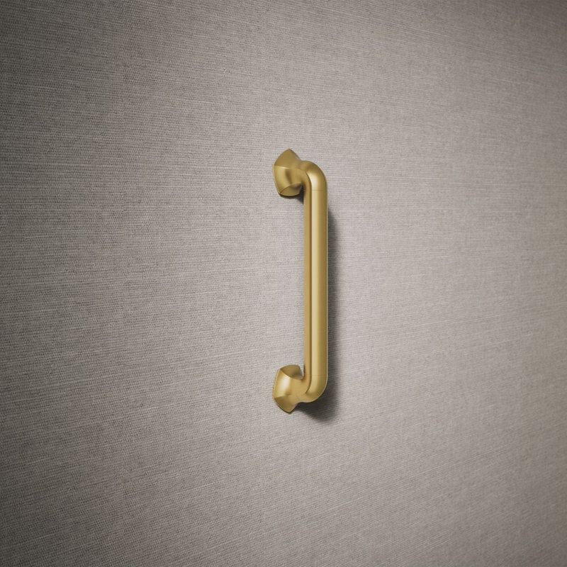 Occasion Grab Bar, 12", Vibrant Brushed Moderne Brass