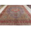 Tapis de zone en laine 10 pi 3 po x 13 pi 8 po one-of-kind-noué la à la main bourgogne Middletown