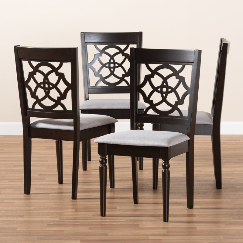 Campo Solid Wood Dining Chair, Grey