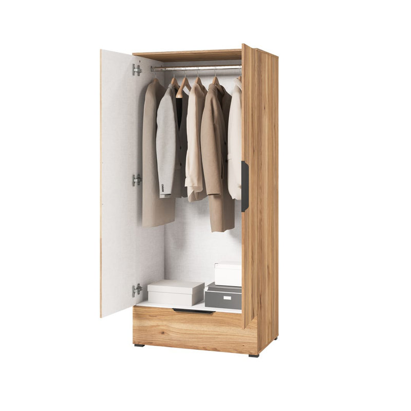 Cirrus Glass Wardrobe