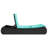  Double Sun Lounger With Cushions Black Poly Rattan-480872744