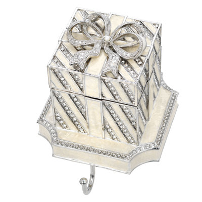 Holiday Gift Box Stocking Holder