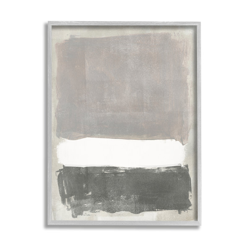 Abstrait aux tons neutres, giclée et art texturé moderne par Jennifer Paxton Parker, L 11 po x H 14 po