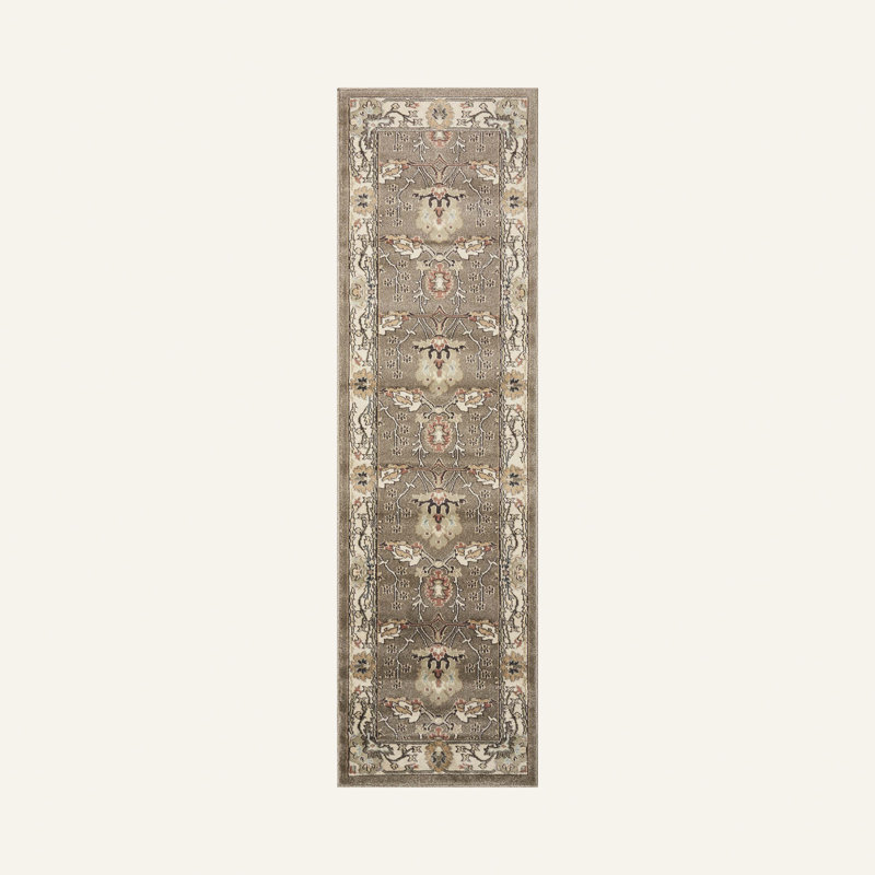 Atena Oriental Gray Area Rug, Runner 2'2" x 7'6"
