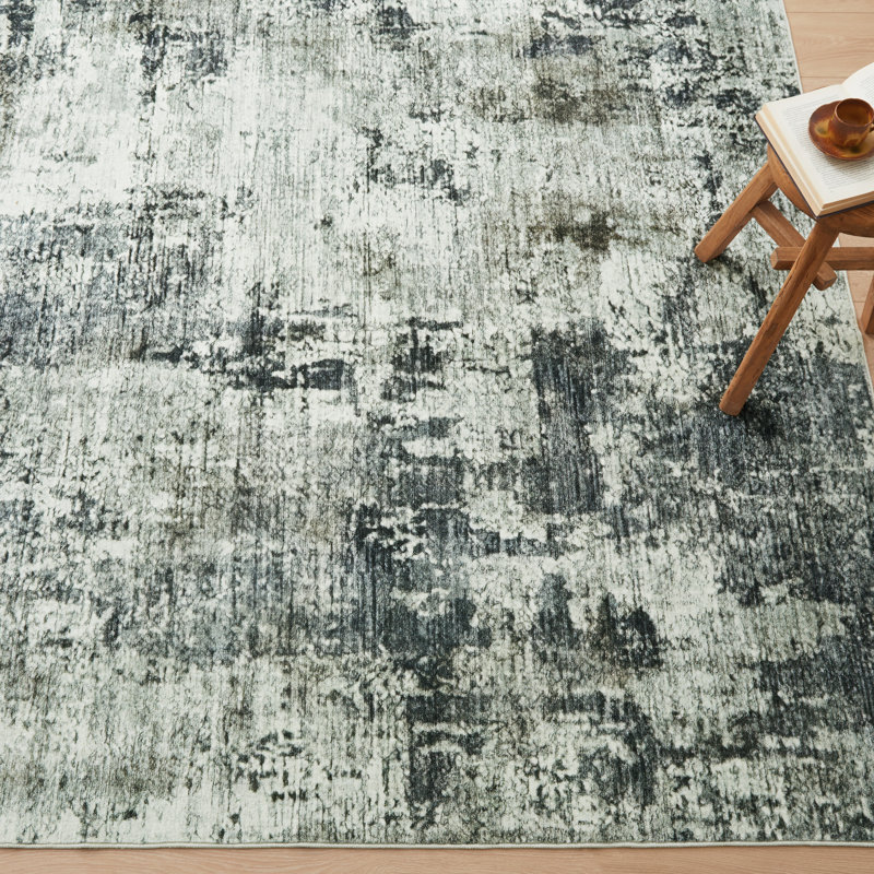 Oriental Machine Tufted Shag Area Rug, Rectangle 160 x 230 cm