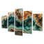 Prana - Agate Wall Art - ensemble d'art mural traditionnel