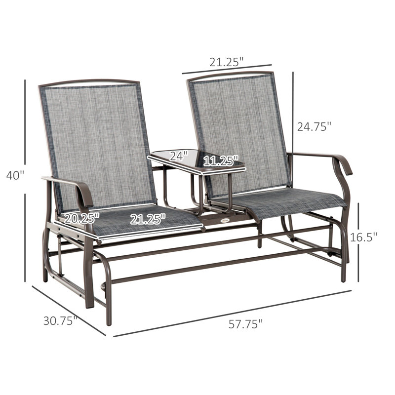 Patio moderne et confortable