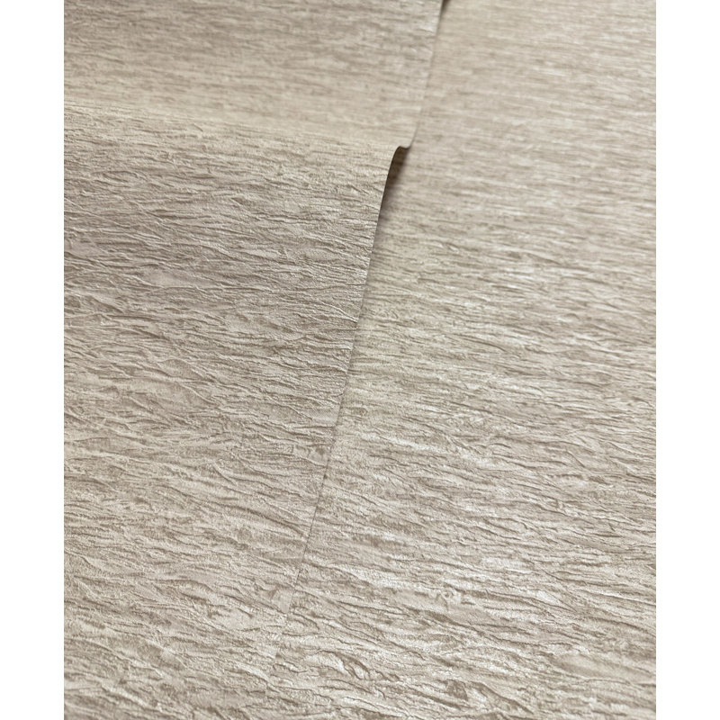 Papier peint texturé horizontal non tissé 57 pi. Pi., Beige