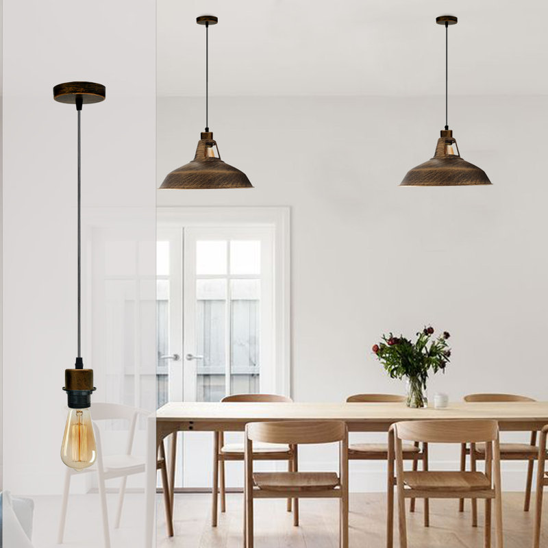 Bismarck 5 - Light Single Pendant, Brushed Copper, Yes