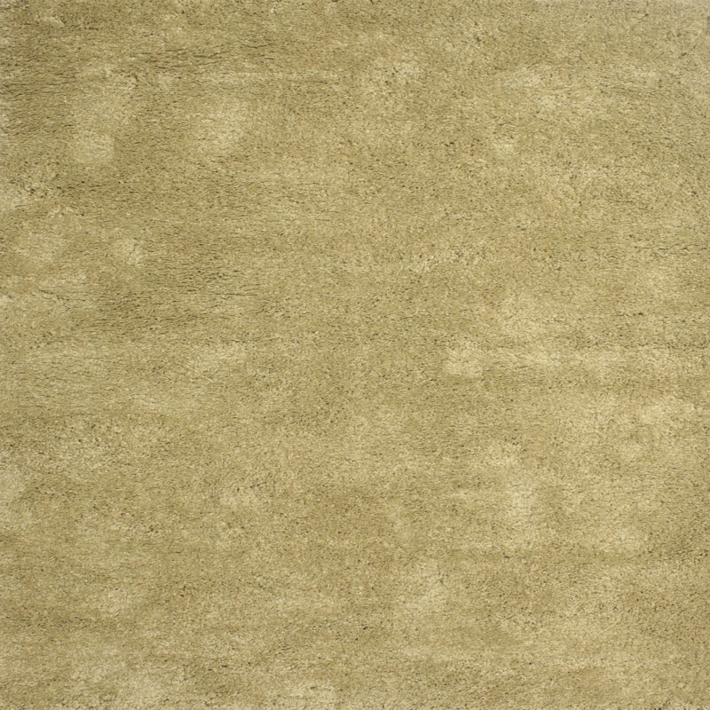 Tapis vert olive Analisa, Carré 7 pi