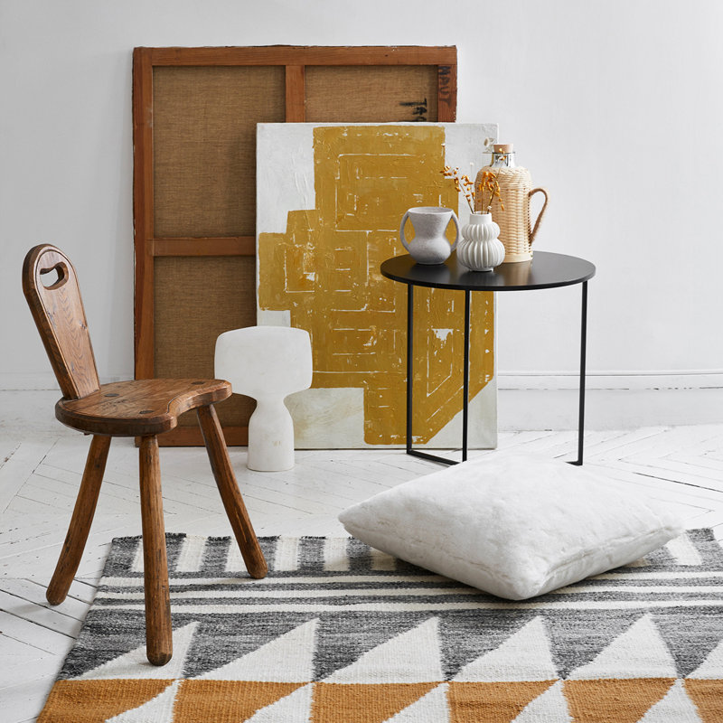 Bianca Square Cushion Cover, 40cm H x 40cm W x 1cm D