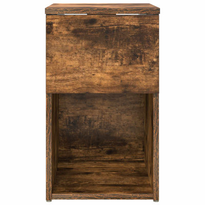 29cm W Manufactured Wood Bedside Table