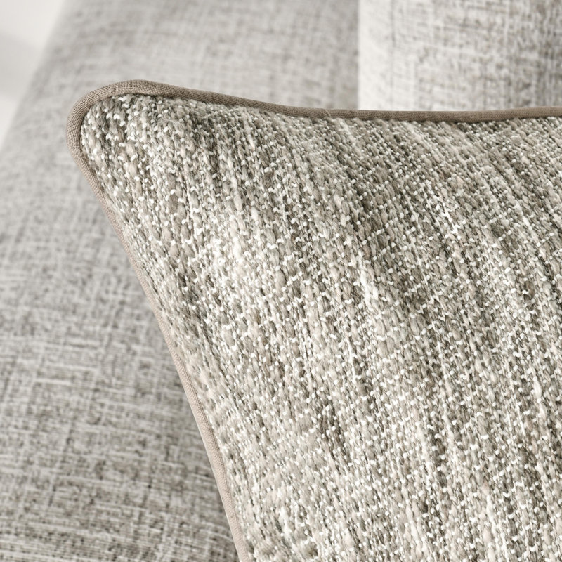 Sharma Pillow Cover & Insert, Beige, Square