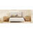 Velvet Bed with Round Wooden Legs-376806554-376806532