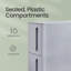 Hartmut Plastic / Acrylic Freestanding Bathroom Drawers-683379160