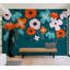 Adhésif mural pelez et collez - abstrait bleu-471053026