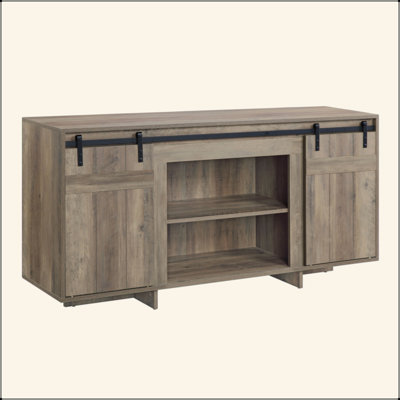 Bellarosa Gray Washed Finish TV Stand