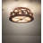 Tifa Acrylic Semi Flush Mount