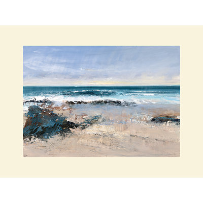 Watching The Waves - No Frame Print