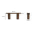 Hadley Console Table Warm Brown