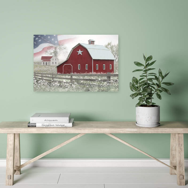 Art mural américain American Modern, 16" H x 24" W