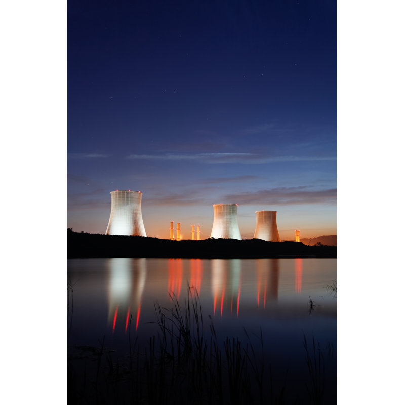 Power Station - Wrapped Canvas Print, 30cm H x 20cm W