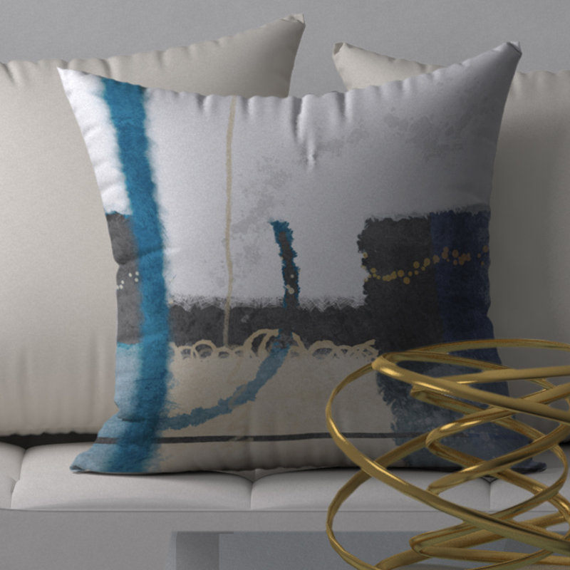 Housse de coussin carrée/très belle, 18 po x 18 po