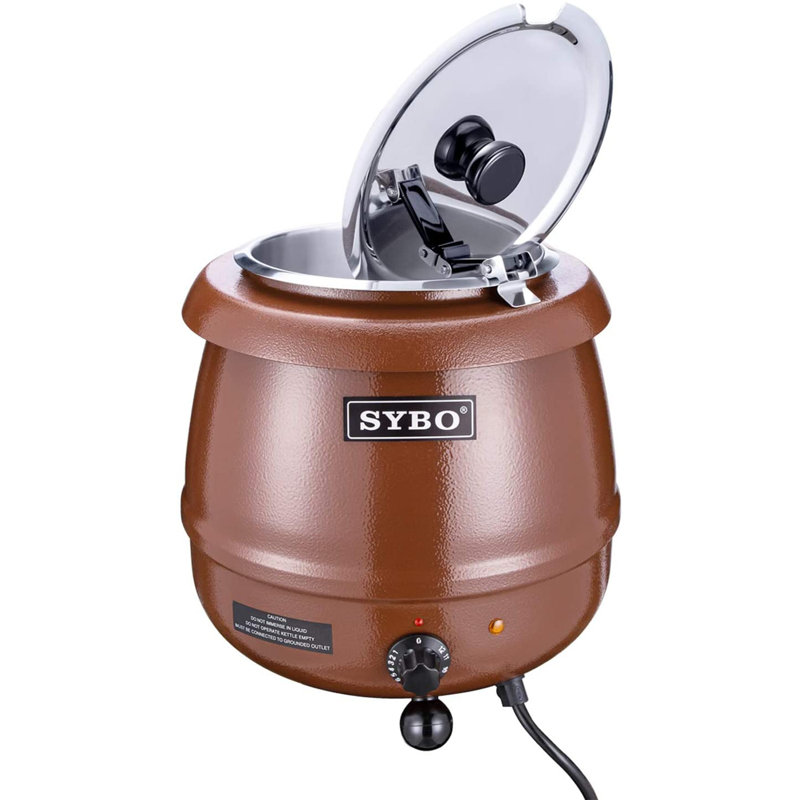 Chauffe-soupe électrique Crock Pot 110V 400W, Brun