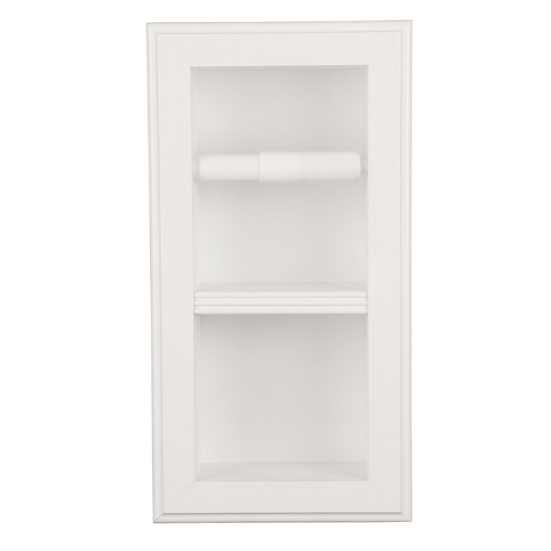 Porte-papier hygiénique Butler, Émail blanc