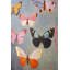  Décoration murale encadrée en bois avec papillon et décoration murale pour spa ou salle de bain