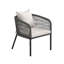 Ensemble repas pour 6 personnes avec table de salle à manger rectangulaire 63 po et 6 chaises en rotin avec coussins et coussins-133262376