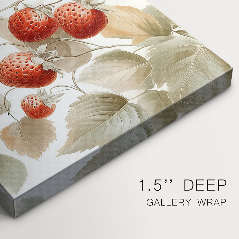 Botanical Series-CECX- Toile tendue avec châssis - Prêt à accrocher, H 20 po x l 40 po