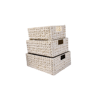 Bayou Breeze Wicker Decorative Basket