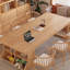 Bureau rectangulaire en bois massif Burlywood-1120988066