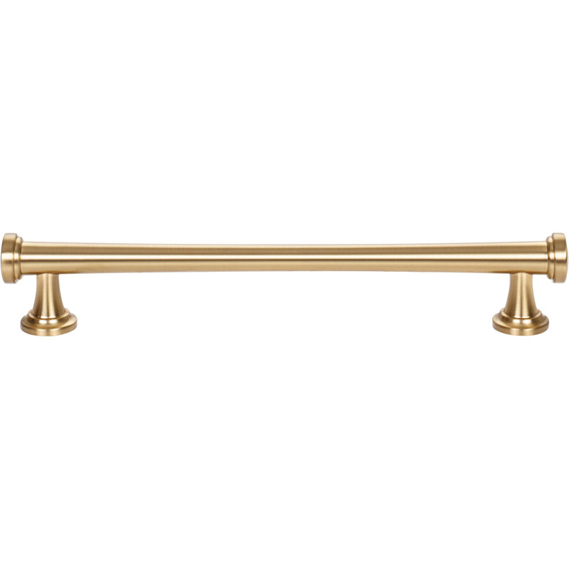 Warm Brass 7 1/2" Bar Pull with Mounting Hardware