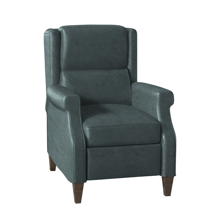 Gallaway Recliner, Aline Fumo Genuine Leather, Cobblestone, Manual