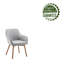 46cm H Velvet Upholstered Upholstered Back Armchair-508755830