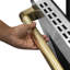 ZLINE Autograph 48 in. Paramount DuoPro Gas Range in Stainless Steel with Gold Helix Handles-1847214110