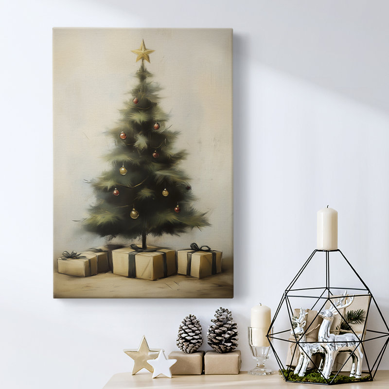 Art des Fêtes de Noël - Toile tendue avec châssis - Série 2-CCDCXXV