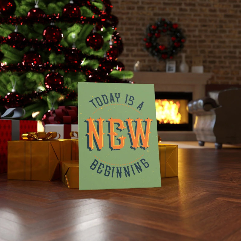 New Beginning - Wrapped Canvas Print, 61cm H x 46cm W