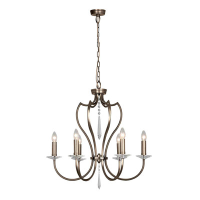 Noi 6 - Light Candle Style Chandelier