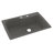 33'' L Mounting / Installation Required Single Bowl Solid Surface Kitchen Sink-38293818-38293826