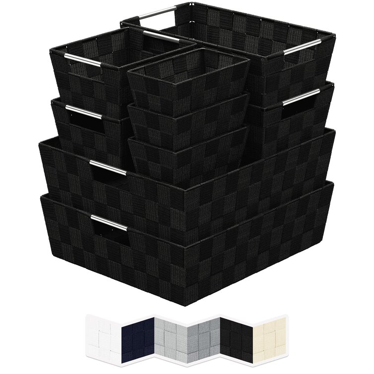 https://assets.wfcdn.com/im/27776083/resize-h755-w755%5Ecompr-r85/1810/181037927/Woven+Storage+Baskets+For+Organizing+-+Set+Of+9+Fabric+Empty+Organizer+Bins+With+Handles+-+Great+Bin+For+Organization+%26+Closet+Shelves+%28Grey%29.jpg