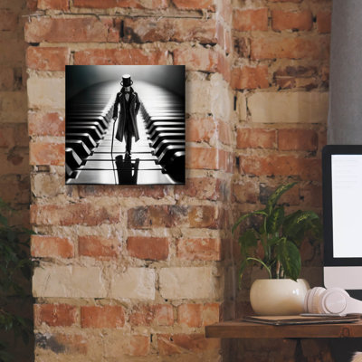 'Musical Steps 2' by KIR.DART Canvas Wall Art