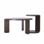 Ensemble de 2 tables basses gigognes 32,68 pouces avec table de bout (table basse incluse seulement)