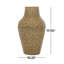 Grand vase de plancher Sabre Brown-406293290